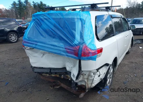 2012 Toyota Sienna Xle 7 Passenger из США, поврежденный, VIN 5TDDK3DC4CS033084